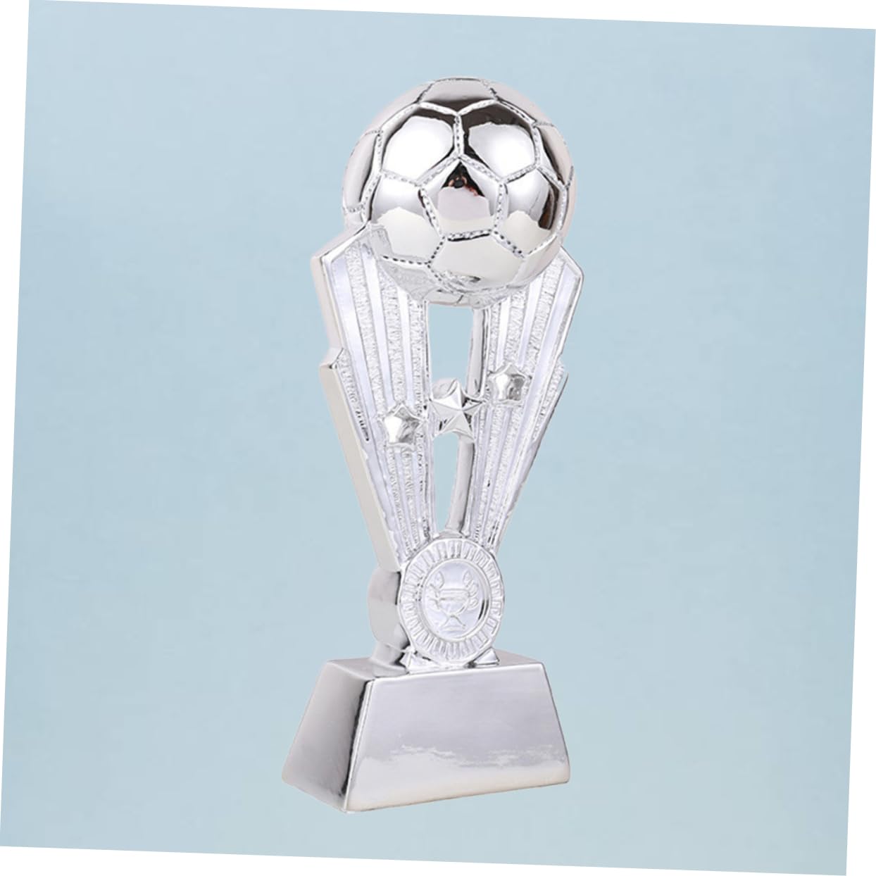 SUPVOX 2 Pack Soccer Trophy Cups - Gold Plastic Sports Awards for Kids, Children's Football Trophies for Tournaments, Championships & School Events - Perfect for Youth Soccer Teams, Coaches & Player Recognition