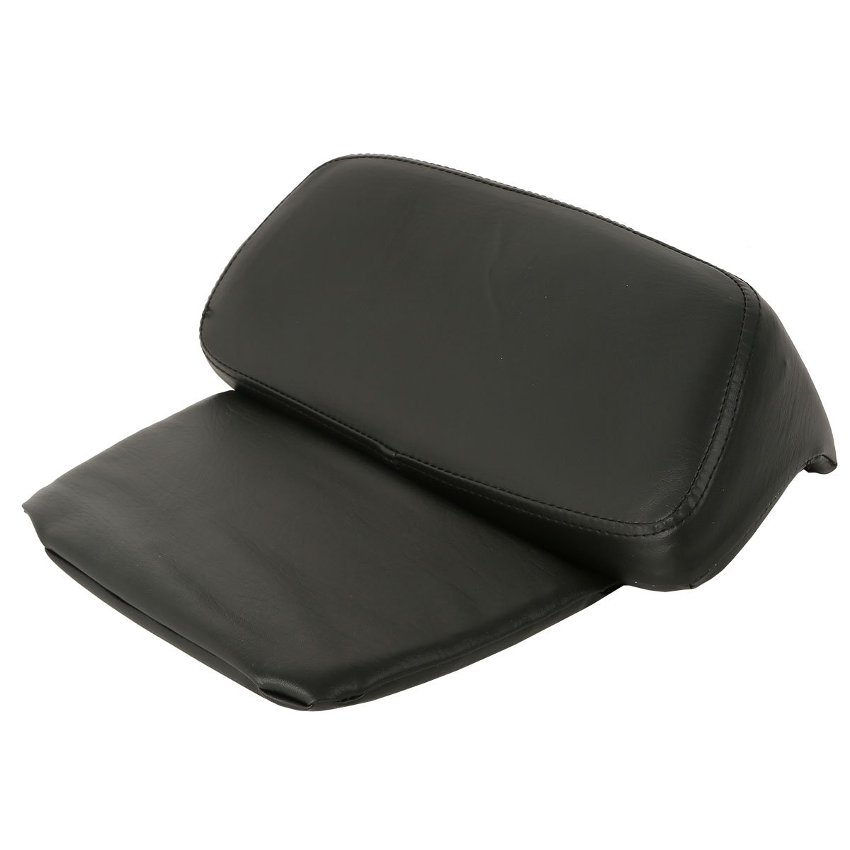 XMT-MOTO Vivid Black Chopped Tour Pack Luggage Kit with Backrest Pad & Fitted Lining for Harley Davidson Touring (2014+) - Road King, Road Glide, Street Glide & CVO Models | Waterproof Motorcycle Storage for Long Rides & Road Trips