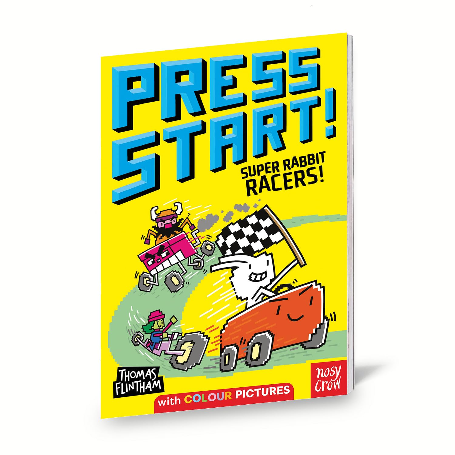 Press Start! Super Rabbit Racers! (Press Start! #3) - Fun Children's Racing Adventure Book for Kids Ages 6-10 | Perfect for Bedtime Stories & Family Reading Time
