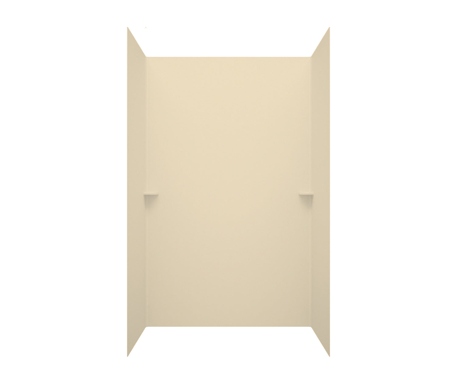 Swanstone 36x62x96 Inch Solid Surface Shower Wall Kit - Waterproof Bathroom Remodeling Solution for Modern Homes
