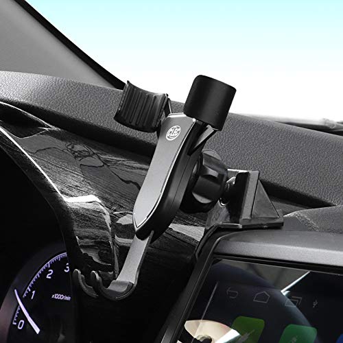 iTrim Universal Car Phone Holder Mount for Subaru Forester 2019-2024 - Adjustable Dashboard Phone Stand Cradle Compatible with iPhone 15/14/13, Samsung Galaxy S23/S22 & Most Smartphones - Perfect for GPS Navigation, Hands-Free Calling & Road Trips (Black)