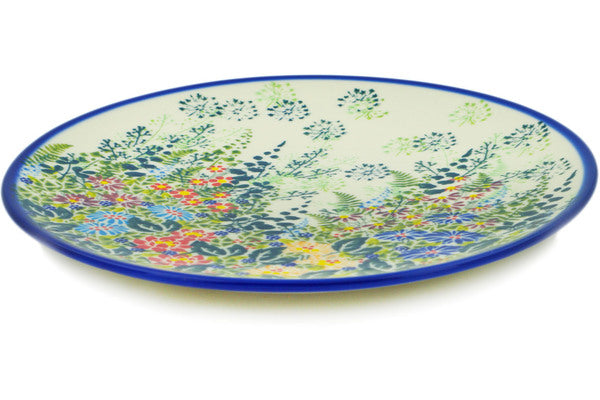 10-Piece Elegant Dinner Plate Set - Durable Porcelain Plates for Daily Use, Dishwasher & Microwave Safe - Perfect for Family Dinners, Parties, and Restaurant Serving