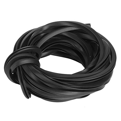 Greenhouse Glazing & Sealing Rubber Strip - 4M Weatherproof Rubber Seal for Glass Greenhouse Doors & Windows | Durable Outdoor Greenhouse Accessories for Insulation & Protection