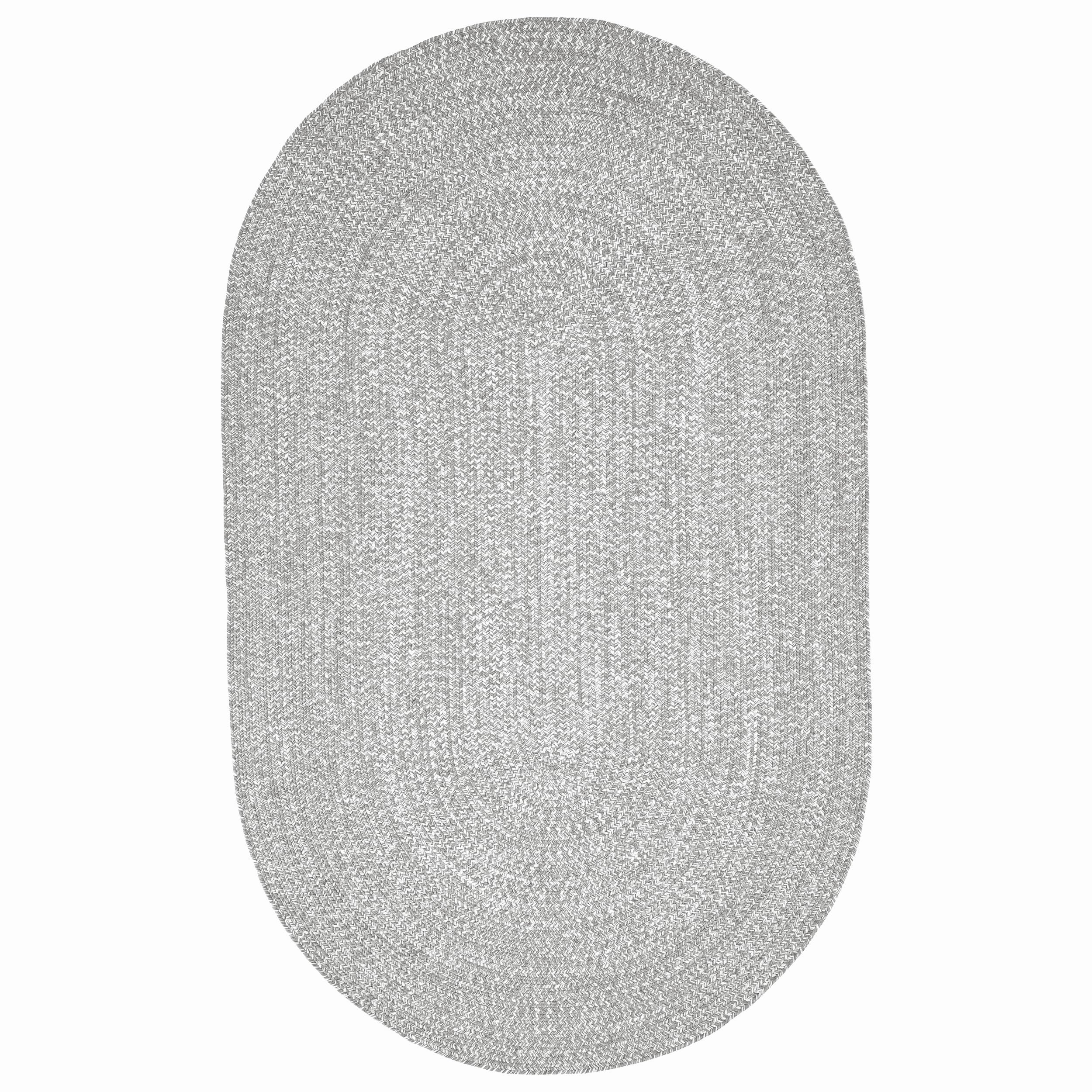 Premium Reversible Braided Jute Rug 8'x10' - Washable Indoor/Outdoor Area Rug for Living Room, Bedroom, Office | Eco-Friendly Home Decor for Cozy Spaces & High Traffic Areas