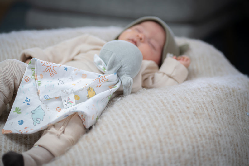 Organic Cotton Comforter with Whale Design - Tikiri Ocean Collection | Soft & Hypoallergenic Bedding for Kids & Adults | Perfect for Nursery, Bedroom, and Coastal-Themed Decor