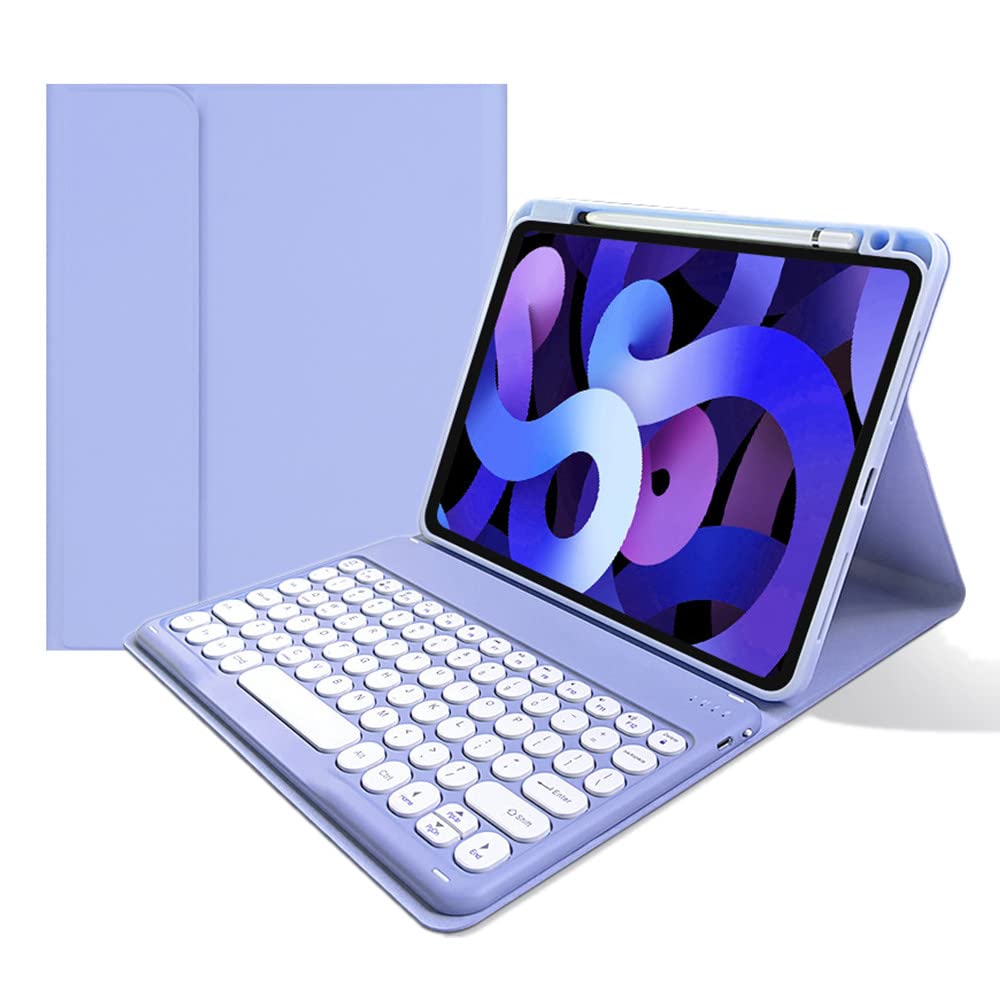 Wireless Bluetooth Keyboard Case for iPad 9th/8th/7th Gen 10.2