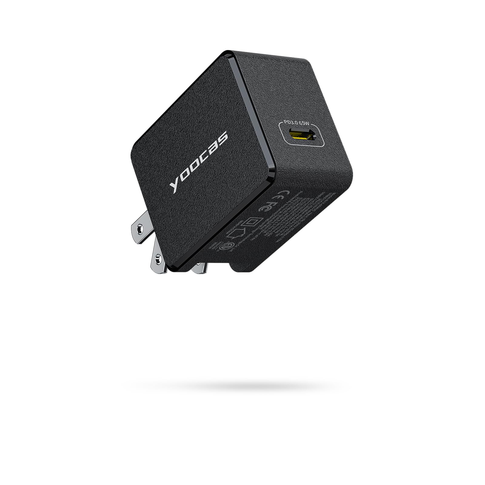 65W USB C Wall Charger Fast PD Charger Block - Compatible with MacBook Pro/Air, iPad Pro, iPhone, Android, Dell XPS, Galaxy, Switch, Surface, Steam Deck & More - Perfect for Travel, Office & Home Charging