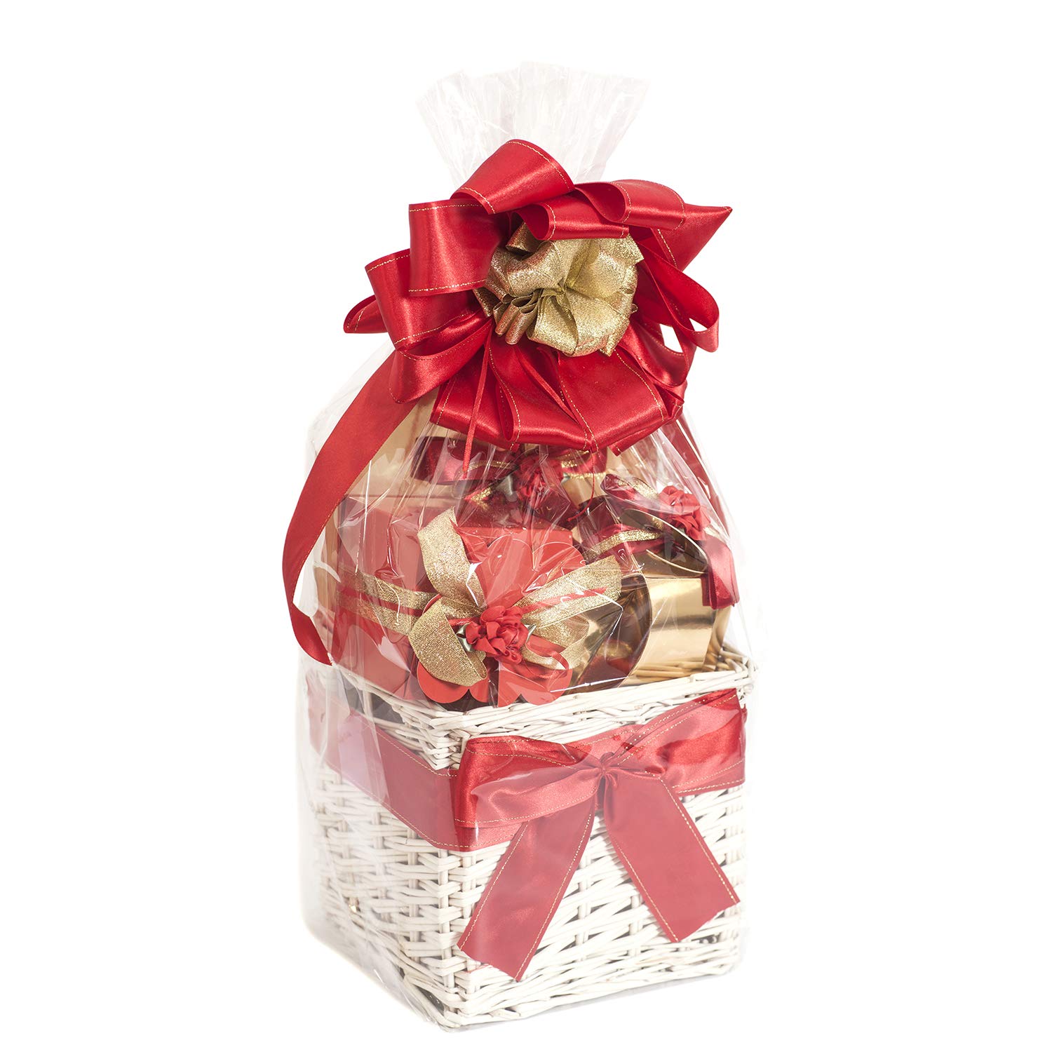 Morepack 14x18 Inches Easter PVC Heat Shrink Wrap Bags - 10 Pack for Gift Baskets, Holiday Treats & Party Favors - Perfect for Easter Baskets, Candy Packaging & Gift Wrapping
