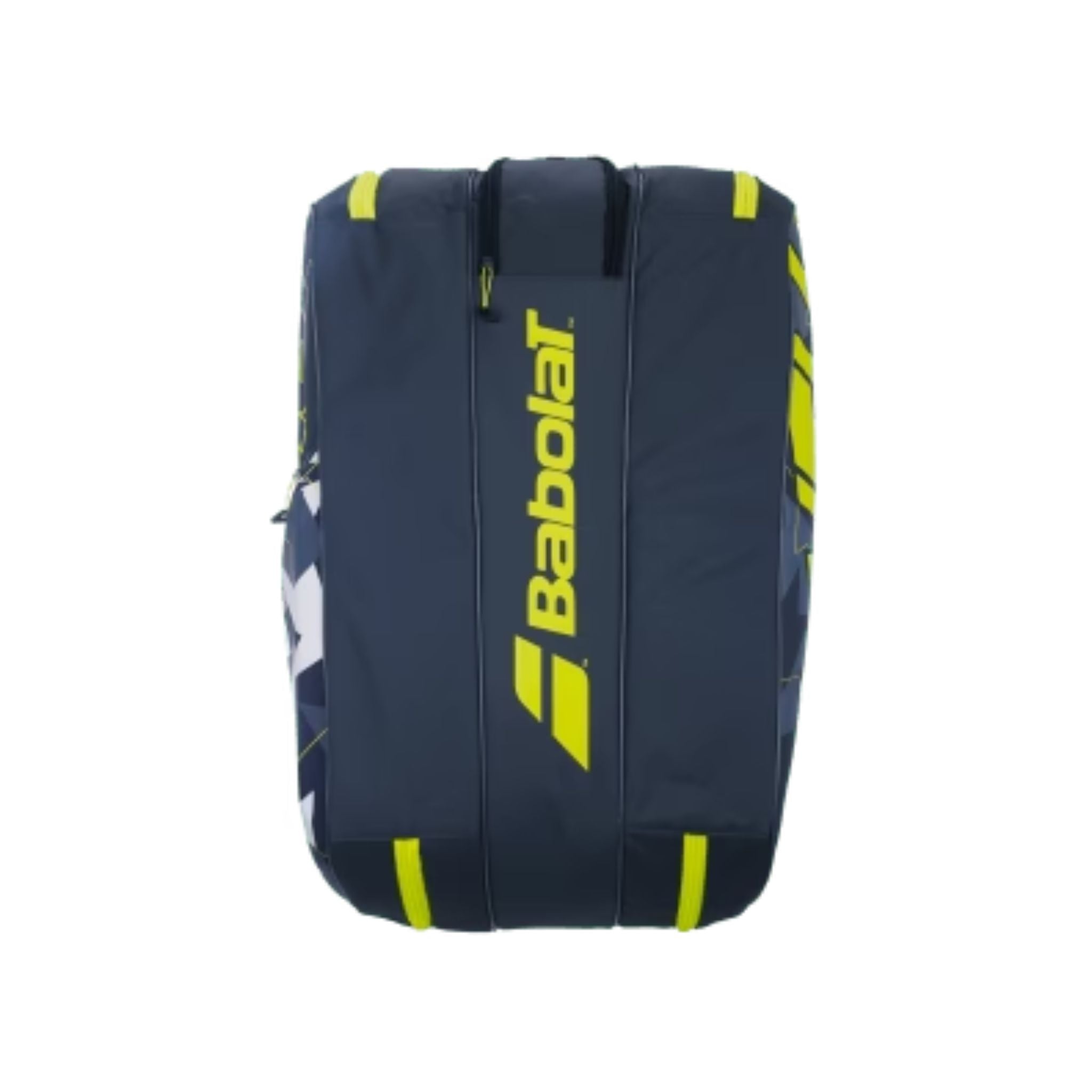 Babolat RH X12 Pure Aero Tennis Bag [Grey/Yellow] - Durable Tennis Backpack for Rackets & Gear - Perfect for Court, Travel & Training