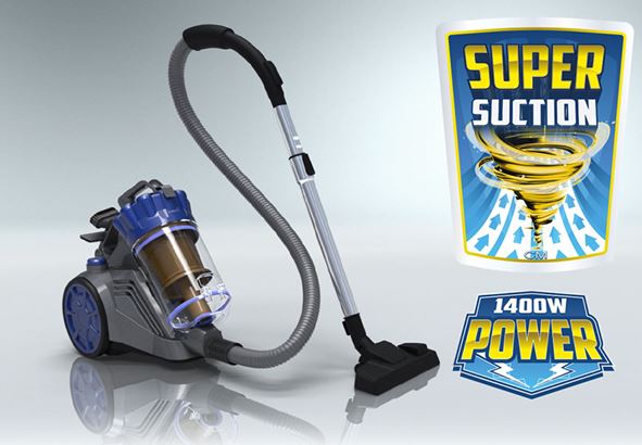 Invictus Compact Vacuum Cleaner - Powerful & Lightweight Cordless Handheld Vacuum for Home, Car, Pet Hair - Perfect for Quick Cleanups & Tight Spaces