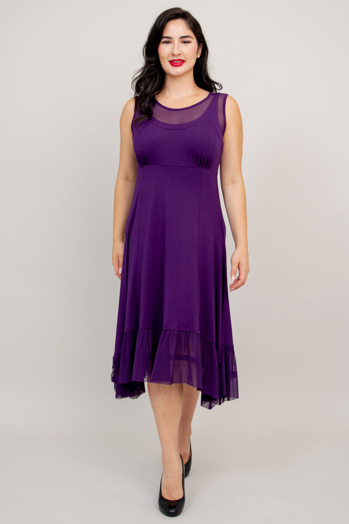 Danube Dress | Royale Bamboo Fabric | Elegant & Comfortable Women's Dress for Casual Wear, Office & Summer Outfits