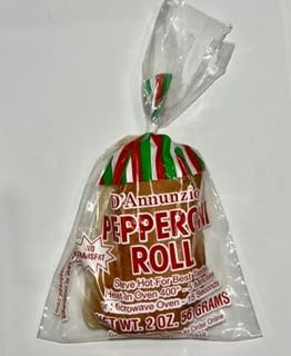 D'Annunzio's Italian Pepperoni Rolls - 12 Pack | Authentic Italian Bread Stuffed with Spicy Pepperoni | Perfect for Parties, Lunches & On-the-Go Snacks