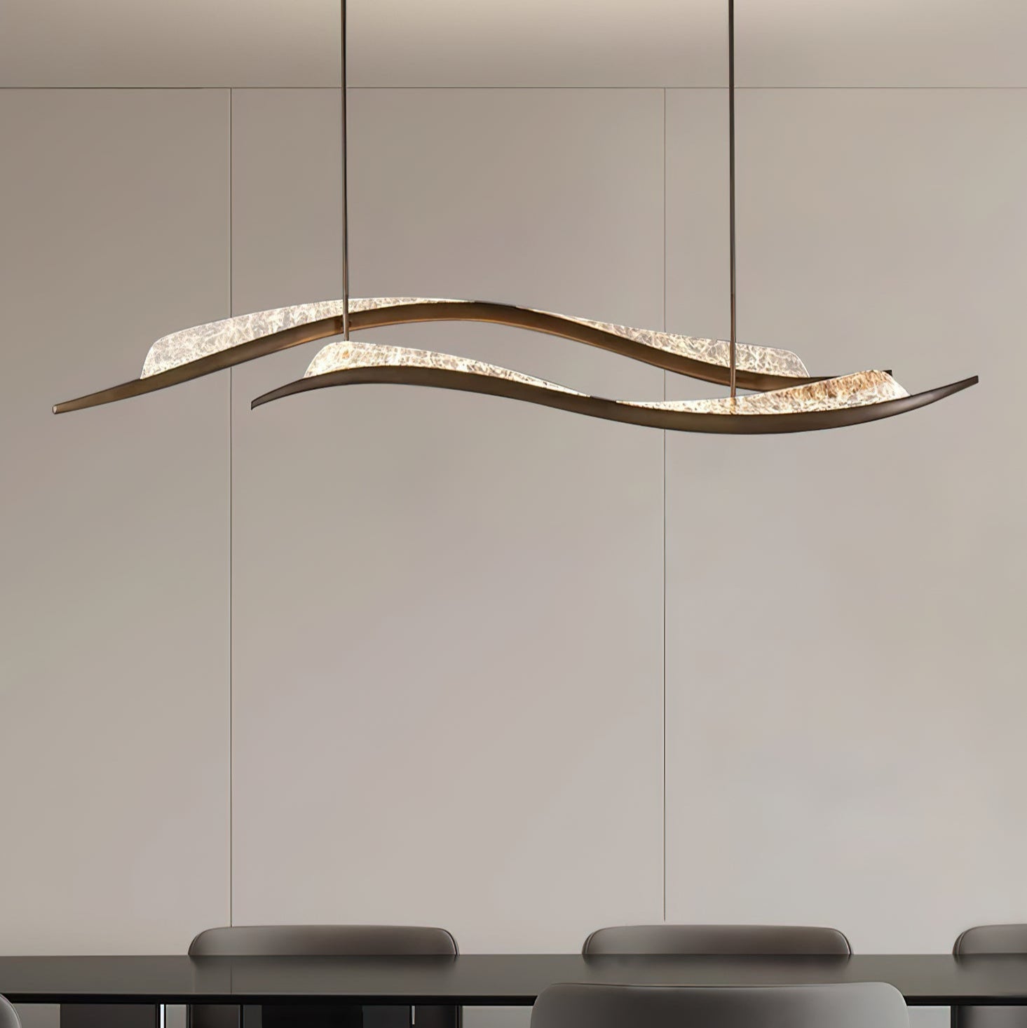 Modern Avena Pendant Light - Sleek Scandinavian Style Hanging Lamp for Kitchen Island, Dining Room & Bedroom Decor | Energy Efficient LED Lighting Fixture