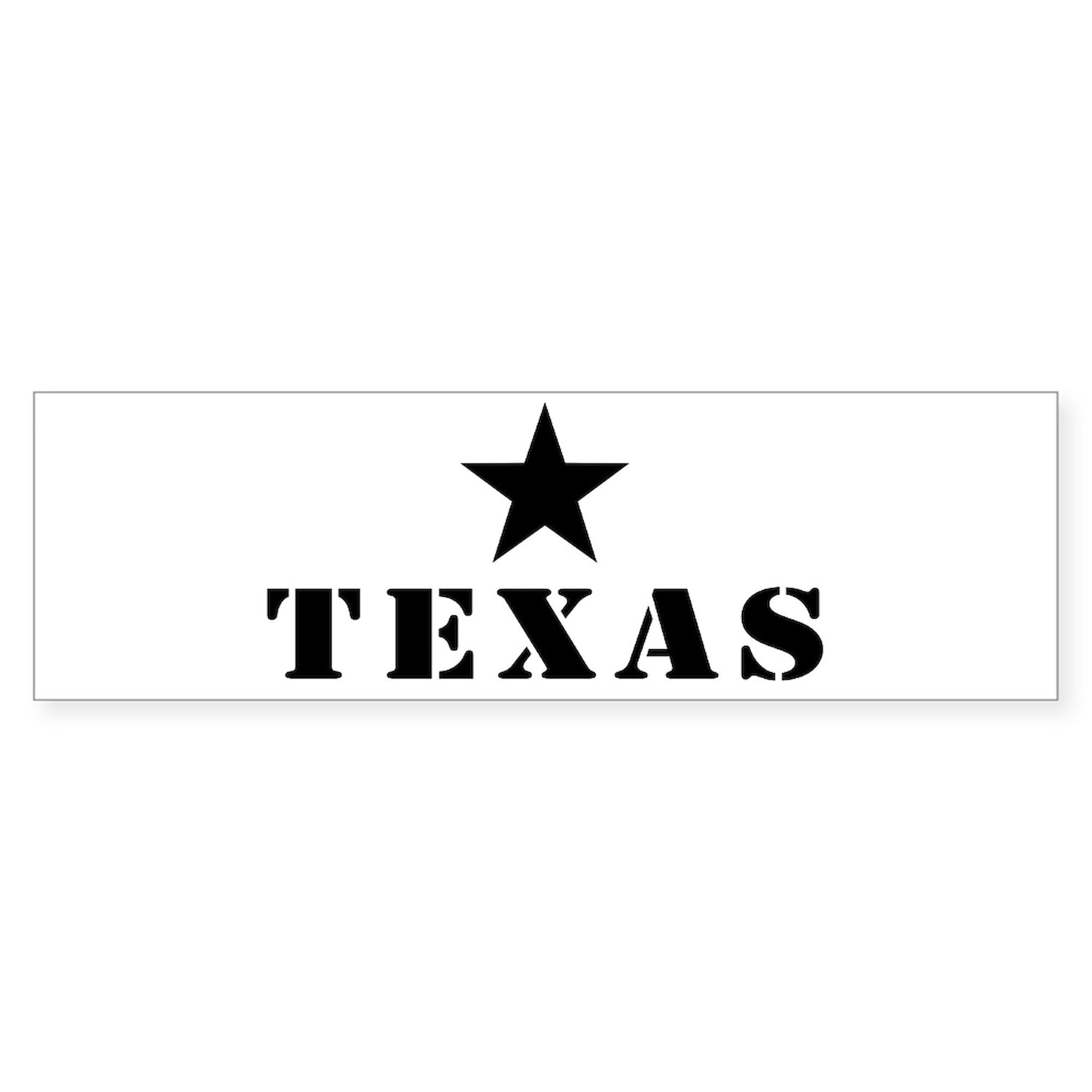Texas Lone Star State Bumper Sticker 10 Pack - 10