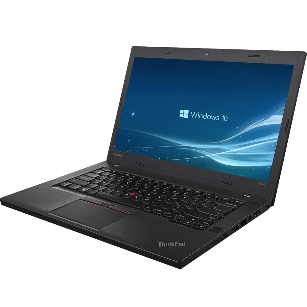 Refurbished Lenovo T460 Laptop - Windows 10, Intel Core i5-6300U, 8GB DDR4 RAM, 512GB SSD, HD Webcam, WiFi - Perfect for Business, Remote Work & College Students