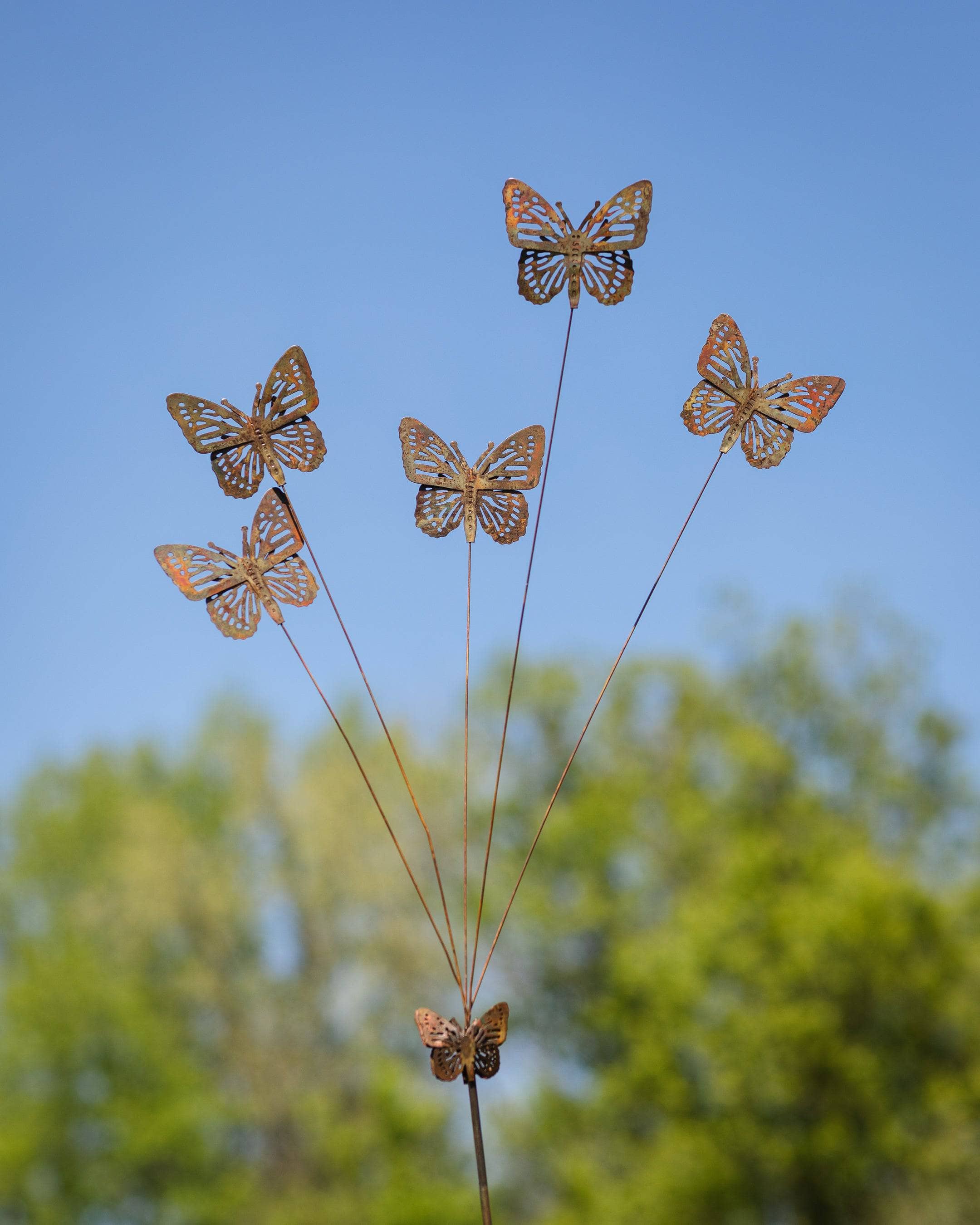 Butterfly Whimsy Flutterer - Elegant Decorative Butterfly Wall Art for Home & Garden Decor | Perfect for Bedroom, Living Room, Nursery & Outdoor Spaces