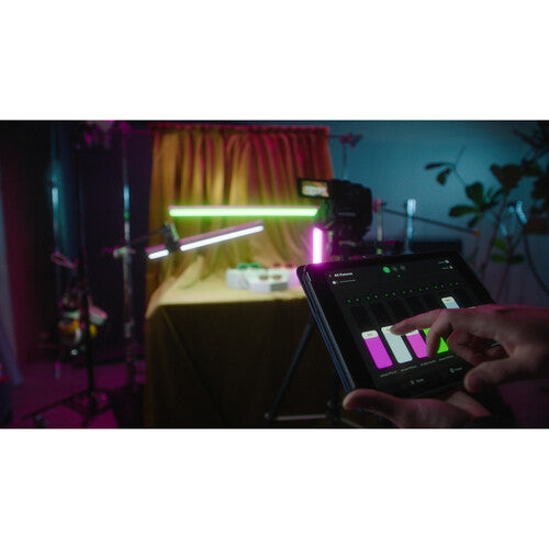 Aputure Amaran PT2c RGB LED Pixel Tube Light (2 Feet) - Professional Video Lighting for YouTube, TikTok, and Studio Photography