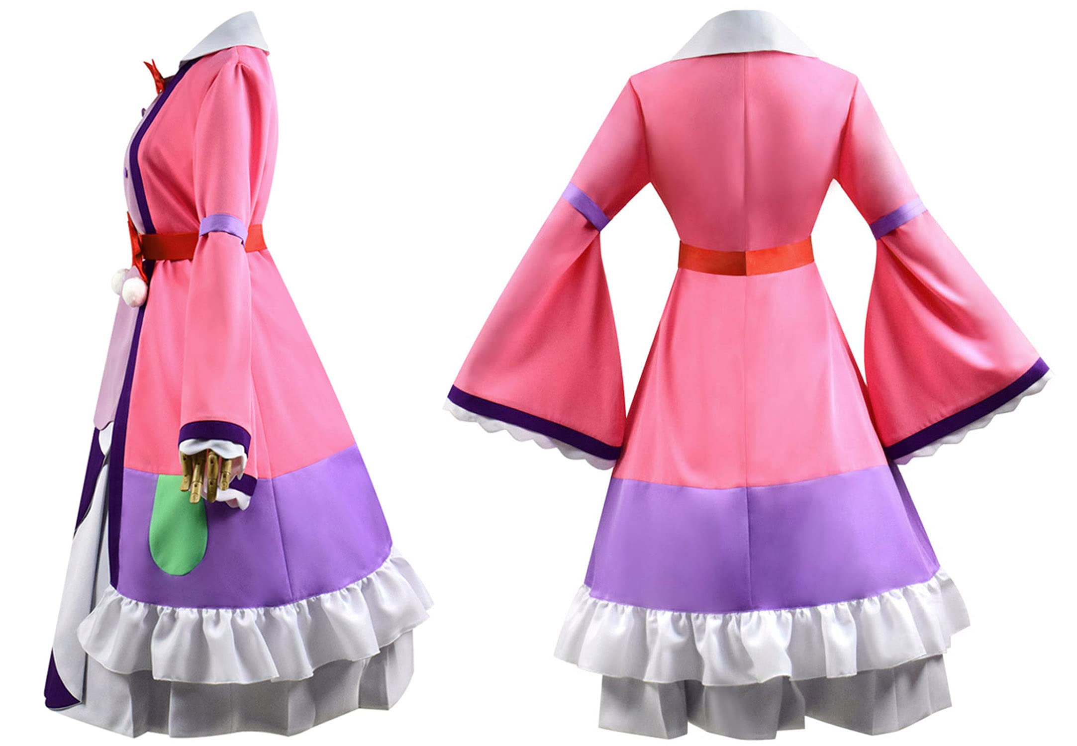 Anime Sleepy Princess in The Demon Castle Cosplay Costume - Women's Princess Syalis Dress Full Set for Halloween, Comic Con & Cosplay Events (Cute Uniform Outfit)