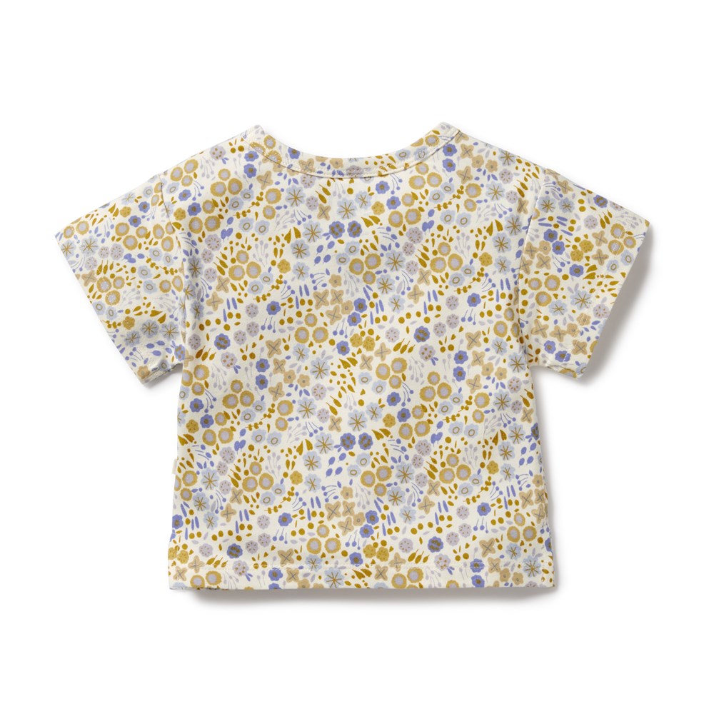 Little Meadow Organic Cotton Baby Tee - Soft & Breathable Infant T-Shirt for Boys & Girls | Perfect for Playtime, Daycare & Family Outings