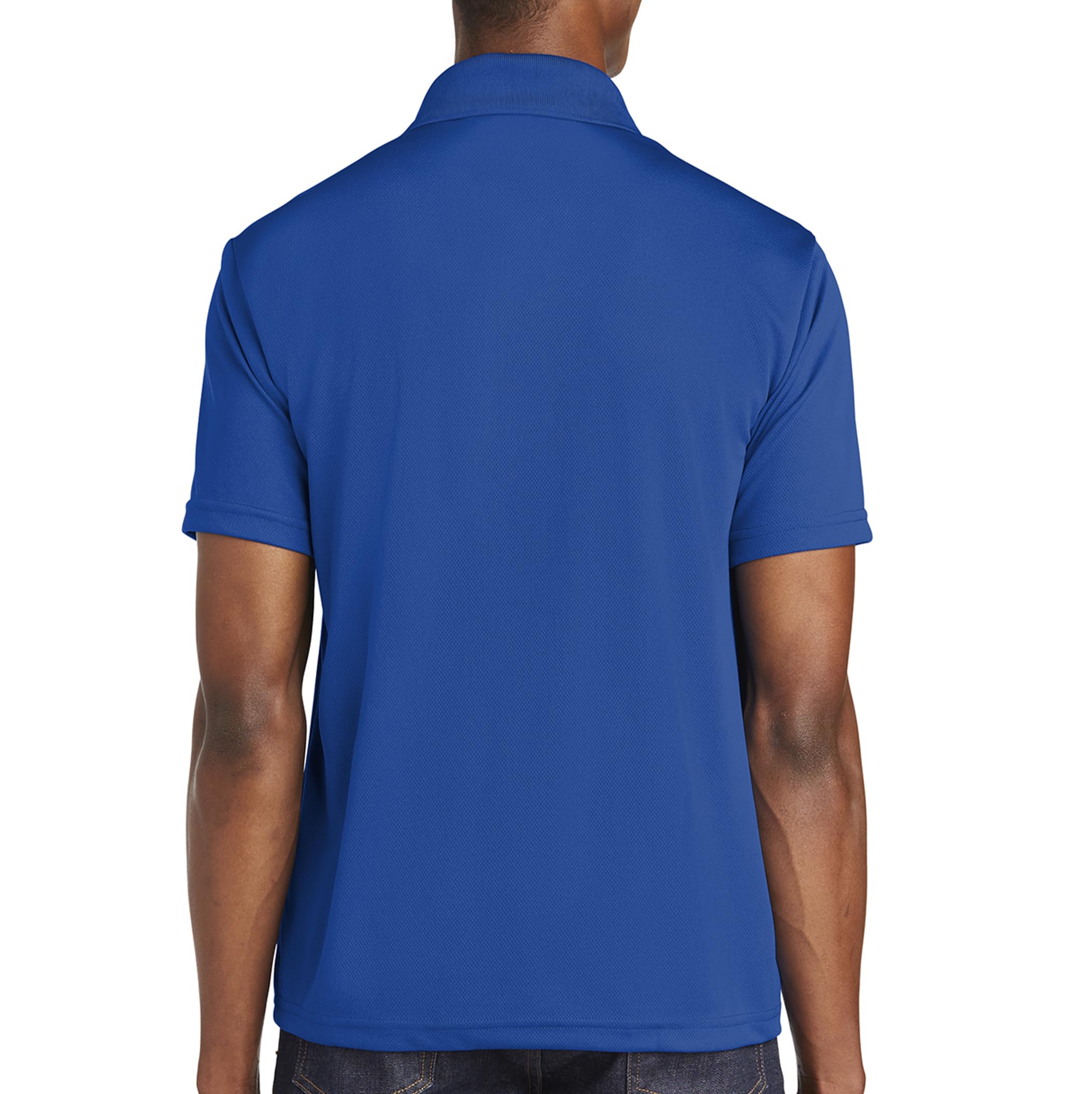 Custom Embroidered Men's Polo Shirts - Personalized Short Sleeve Golf Shirt with Name/Text - Perfect for Golf, Business Casual & Summer Outfits