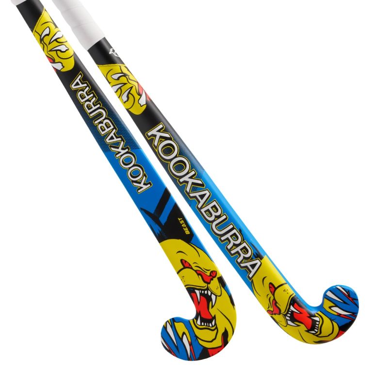Kookaburra Beast Junior Hockey Stick - Lightweight & Durable Field Hockey Stick for Kids - Perfect for Training, Matches & School Sports