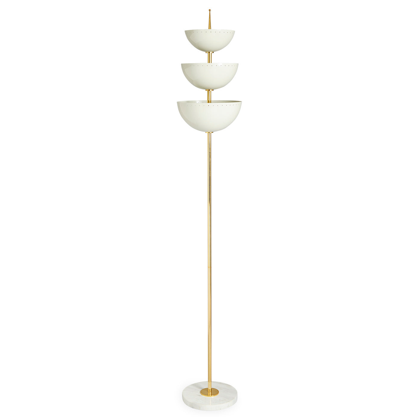 Lisbon Torchiere Floor Lamp - Modern LED Standing Light for Living Room, Bedroom & Office - Adjustable Brightness & Energy Efficient Lighting for Home Decor
