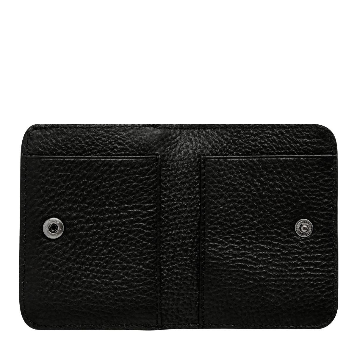 STATUS ANXIETY Miles Away Leather Card Holder Wallet - Slim RFID Blocking Minimalist Wallet for Men & Women - Perfect for Travel, Everyday Use and Gift Giving