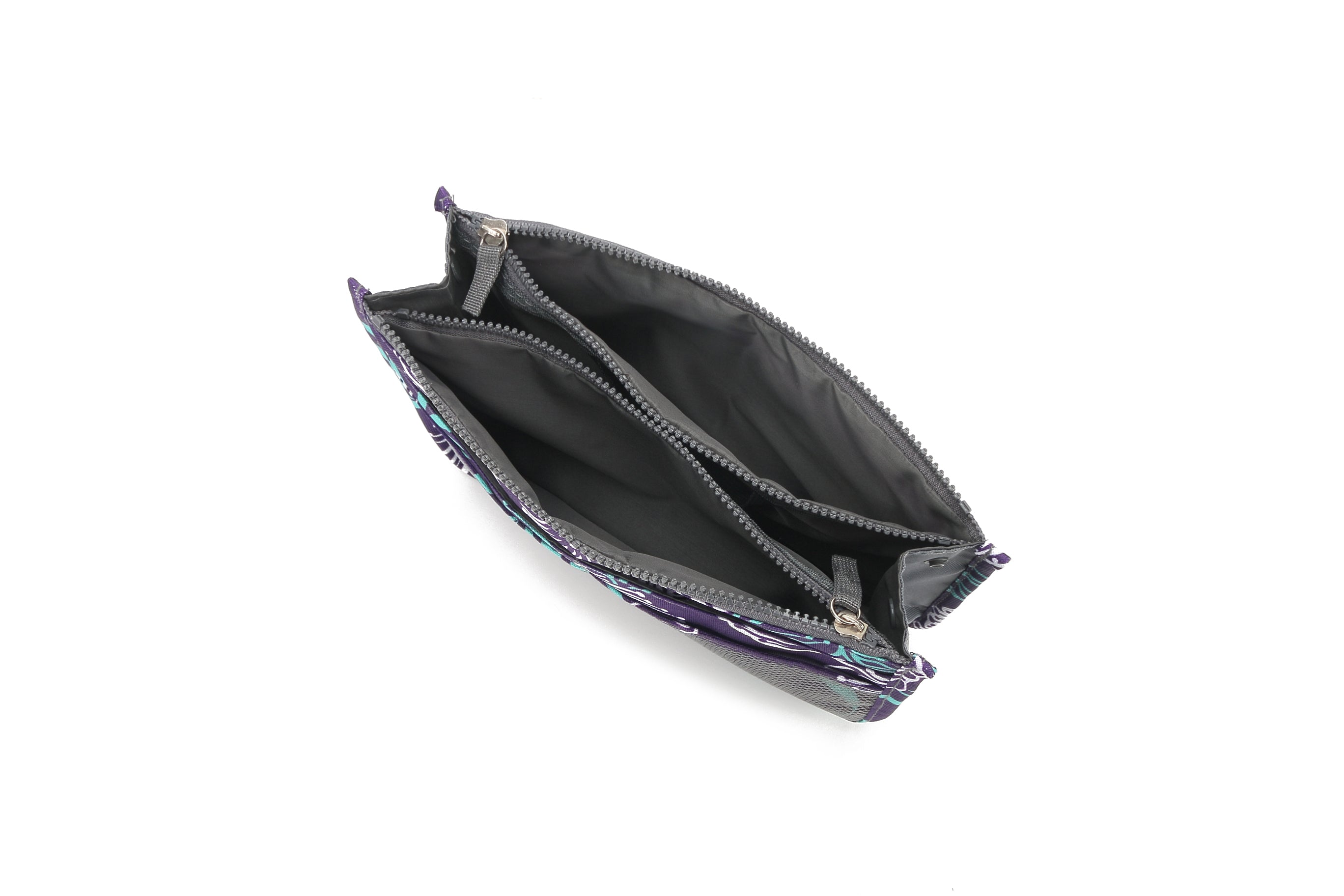 Makiko Large Lehua Purple Bag Organizer - Premium Travel & Handbag Storage Solution for Women