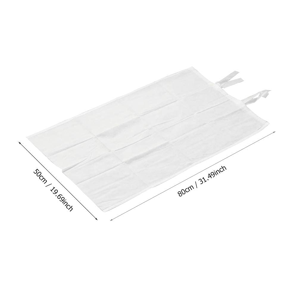 Premium 2-Pack White Pillowcases - Soft & Breathable Pillow Covers for Home, Hotel & Hospital Use - Easy Care & Portable Bedding Accessories for Travel & Daily Comfort