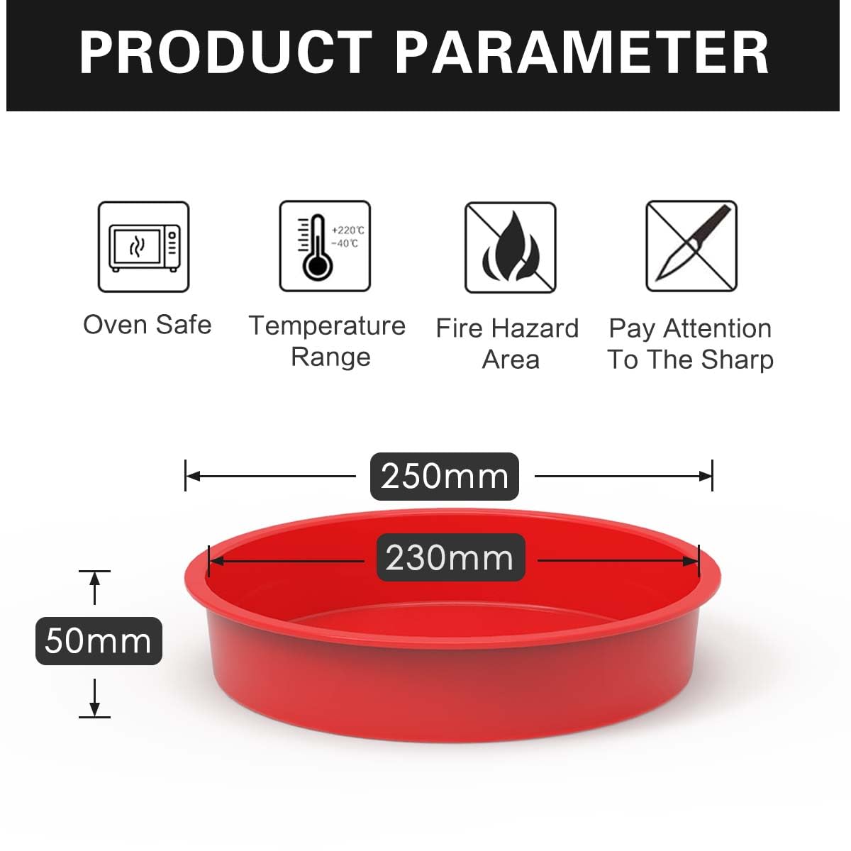2-Pack 10 Inch Round Silicone Cake Pans - Nonstick & Quick Release Baking Molds for Layer Cakes, Cheesecakes, Rainbow Cakes - Perfect for Home Baking, Birthday Parties & Holiday Desserts