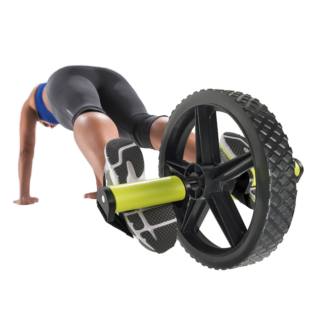 Extreme Ab Wheel Roller for Core Strength Training - Home Gym Equipment for Abs, Back & Full Body Workout - Perfect for Fitness Enthusiasts & Athletes