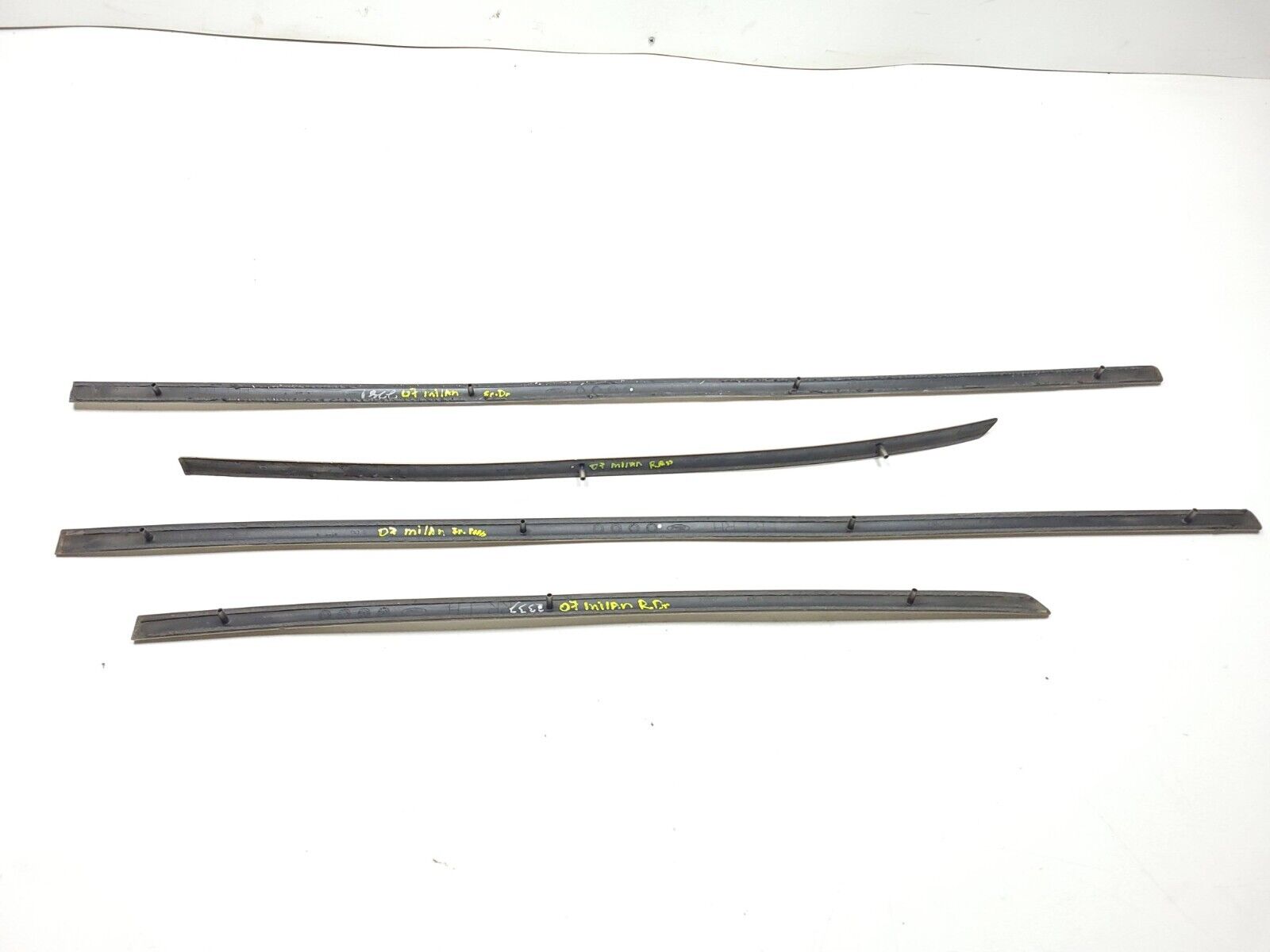 06-09 Mercury Milan Door Molding Trim Set - 4 Piece OEM Replacement Parts for Car Door Protection & Style Enhancement | Perfect for Auto Restoration & Customization Projects