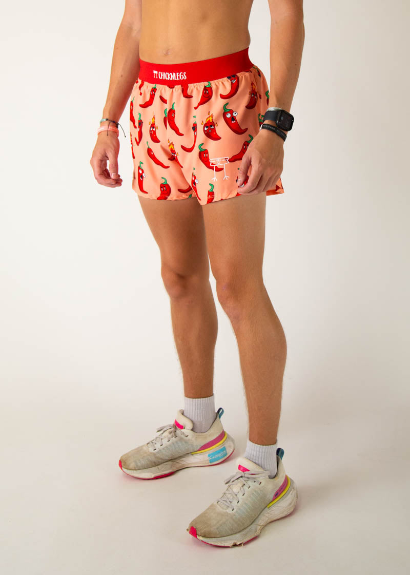Men's Running Shorts with Split Leg Design - Lightweight & Breathable for Gym, Workout & Outdoor Sports