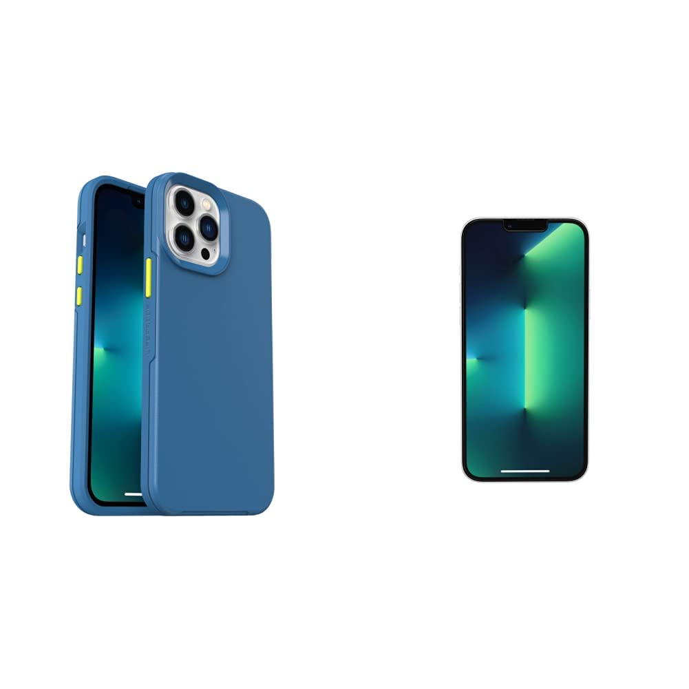 LifeProof See Series MagSafe Case for iPhone 13 Pro Max & iPhone 12 Pro Max - Sophisticated Design with OtterBox Performance Flex Glass Screen Protector for iPhone 13 Pro Max - Clear - Perfect for Outdoor Adventures & Everyday Protection