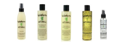 Hydratherma Naturals Daily Styling Collection Set for Hair Care - Leave-in Conditioner, Heat Protectant & Shine Spray for Smooth, Frizz-Free Hair (Perfect for Daily Use, Salon Styling & Travel)