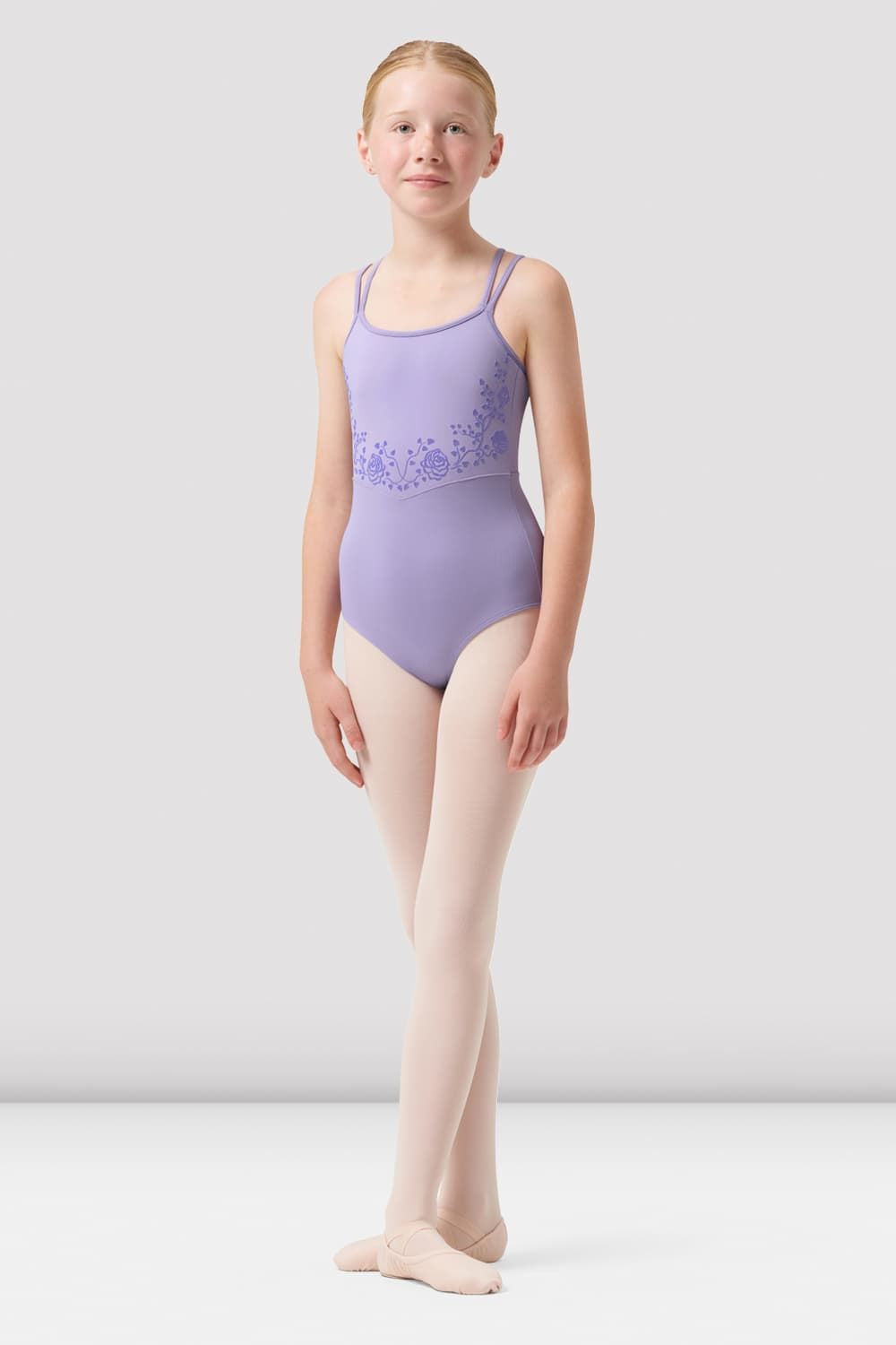 Sadie Cross Back Leotard for Girls - Ballet Dance Gymnastics Leotard - Perfect for Dance Class, Recital & Performance