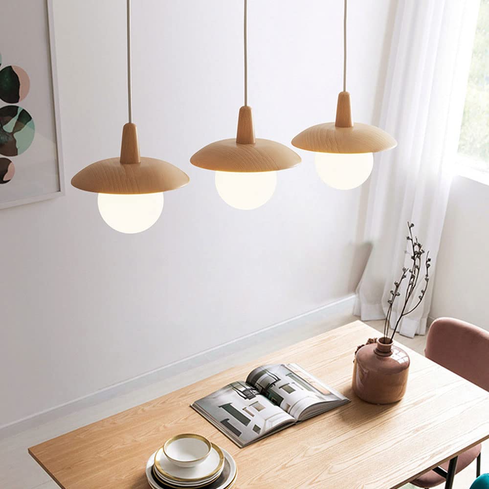 Modern Adjustable G9 Mini Pendant Lighting - Nordic Style Macaron Ceiling Light Fixture for Kitchen Island, Dining Room & Living Room | Perfect for Coffee Bars, Breakfast Nooks and Home Office Lighting