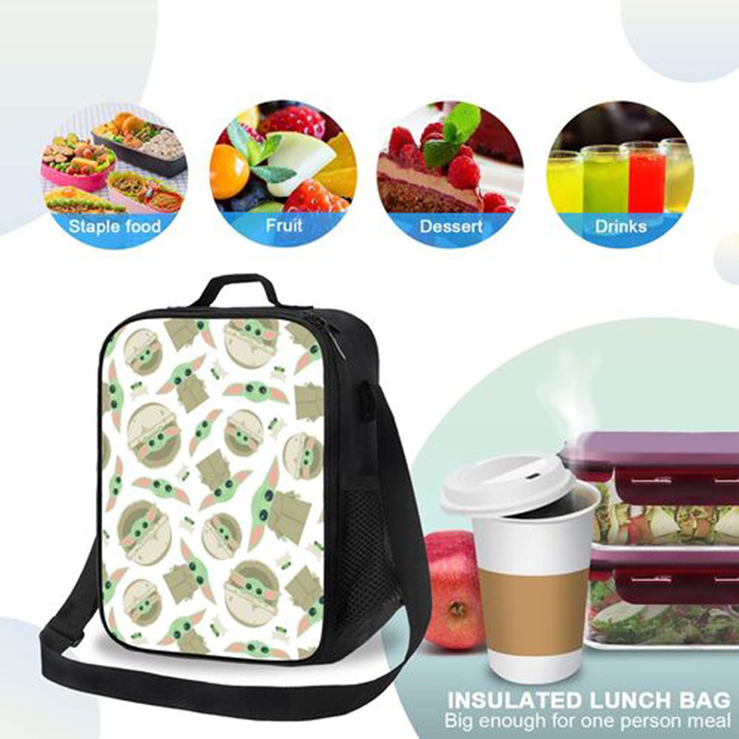 Insulated Lunch Bag for Women & Men - Leakproof Thermal Bento Box for Office, School, Picnic & Travel - Keep Food Fresh & Cool All Day