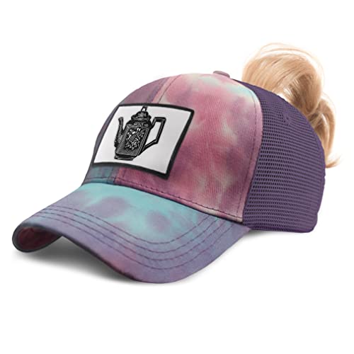 Tie Dye Purple Rectangle Patch