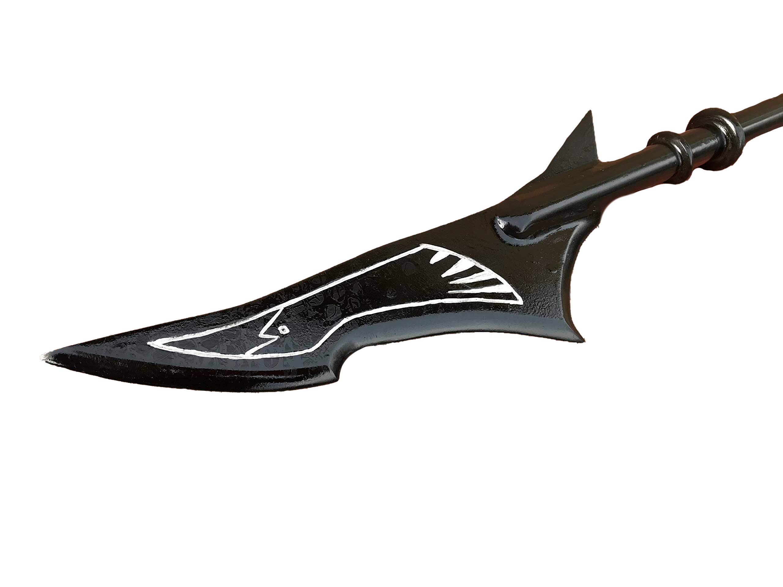 Fantasy Cosplay Staff & Spear - Authentic Book-Inspired Costume Accessories for Anime, LARP, and Halloween Costumes