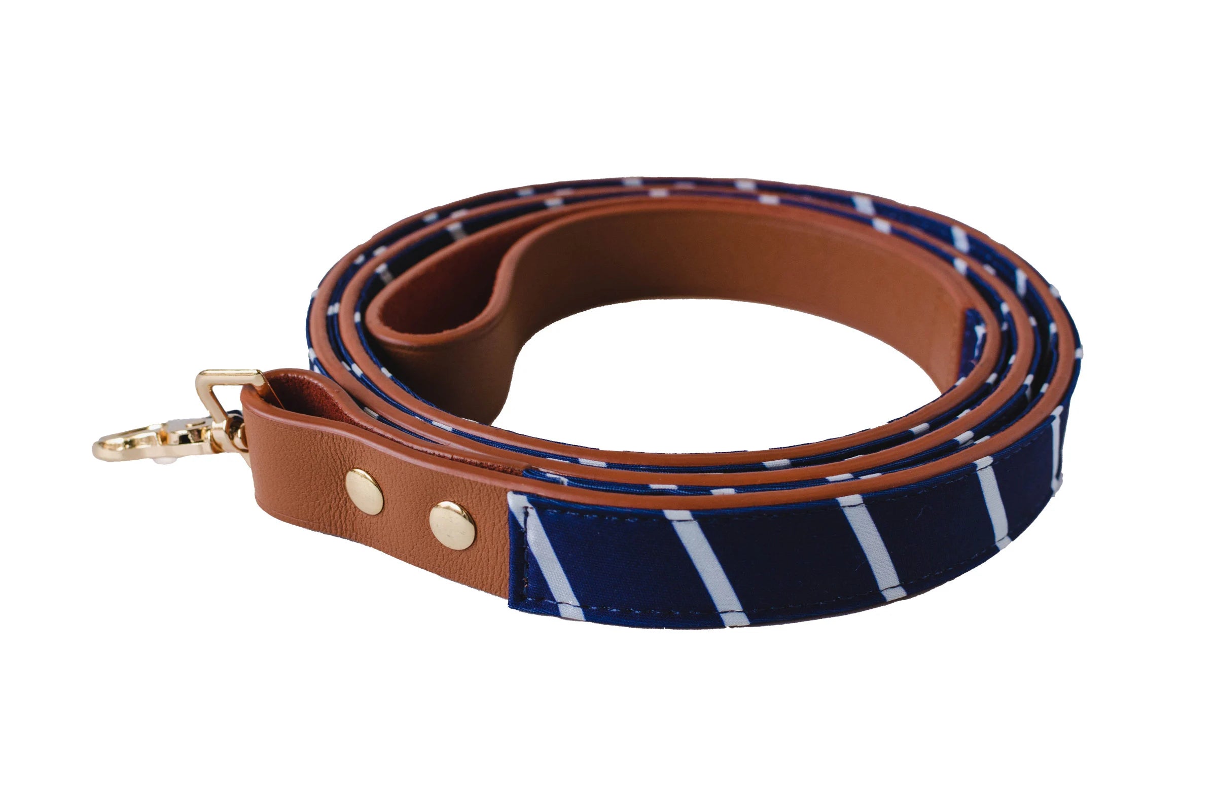 Reversible Silk and Leather Dog Leash - Premium Adjustable Pet Leash for Small & Large Dogs - Stylish & Durable for Walking, Training, and Outdoor Adventures
