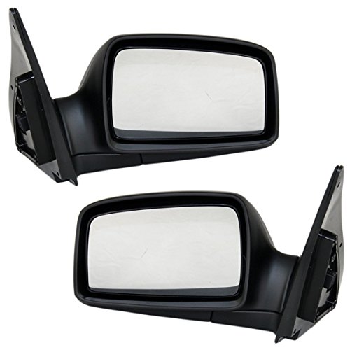 2005-2010 Kia Sportage EX Power Heated Manual-Folding Rear View Side Mirrors (Pair) - Perfect for Winter Driving & Enhanced Visibility