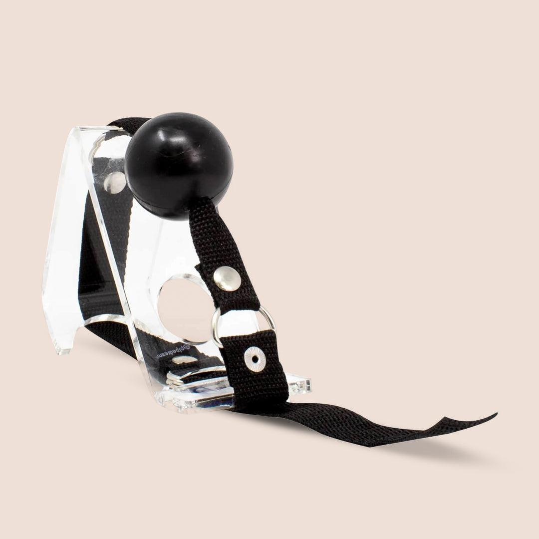 Beginner's Ball Gag - Limited Edition BDSM Restraint for Adults | Perfect for Role Play, Bondage & Sensory Deprivation Scenes