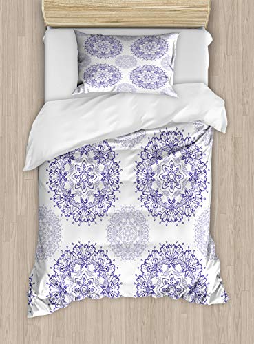 Dark Lavender White