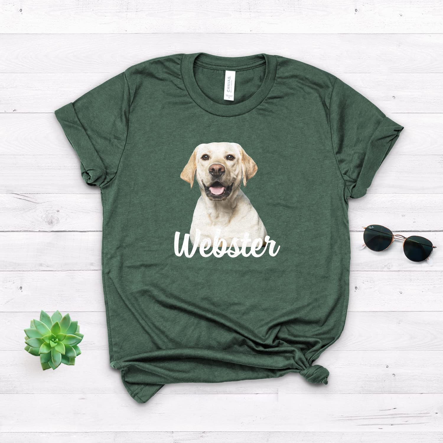 Personalized Labrador Tshirt for Lab Moms - Soft Unisex Tee - Perfect Dog Lover Gift