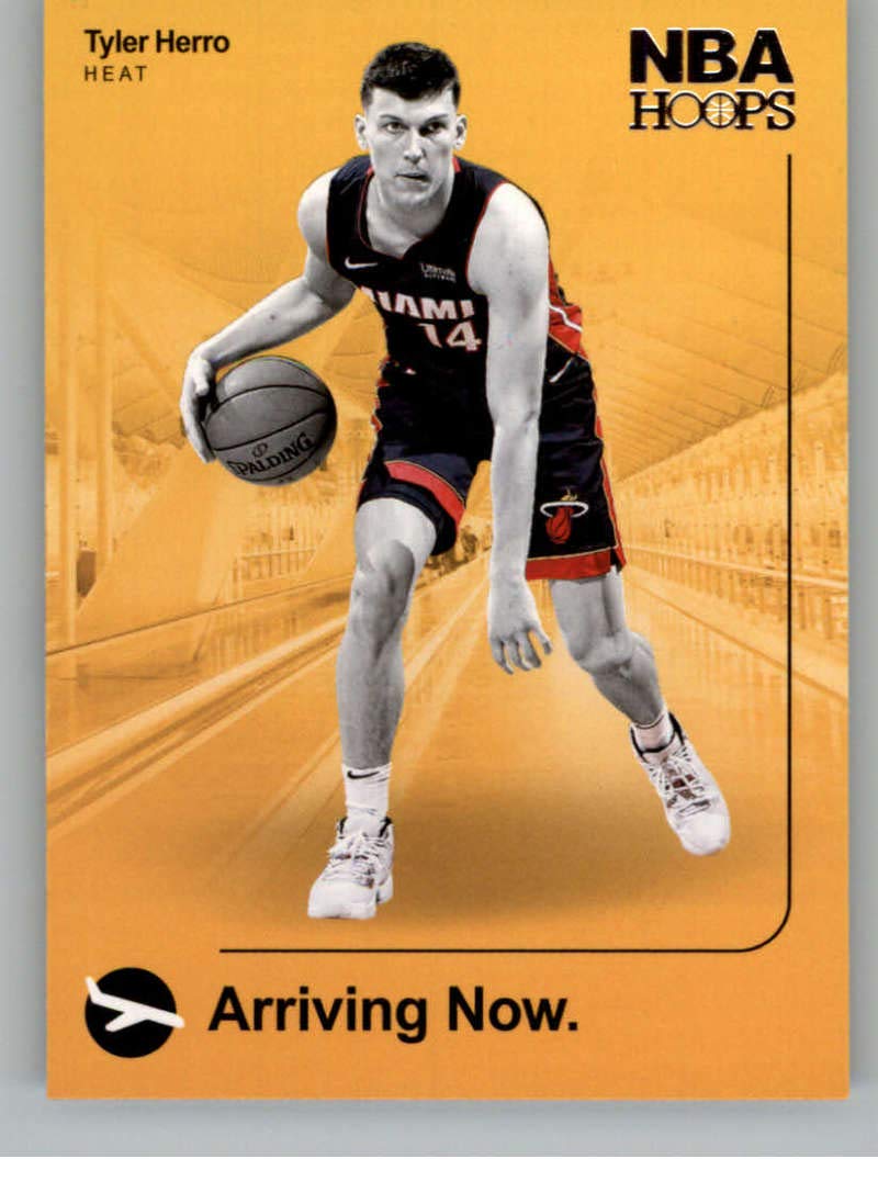2019-20 Panini NBA Hoops #13 Tyler Herro Miami Heat Basketball Trading Card - Rookie Card, Retail Exclusive Insert - Perfect for Collectors, Fans & Sports Memorabilia Enthusiasts