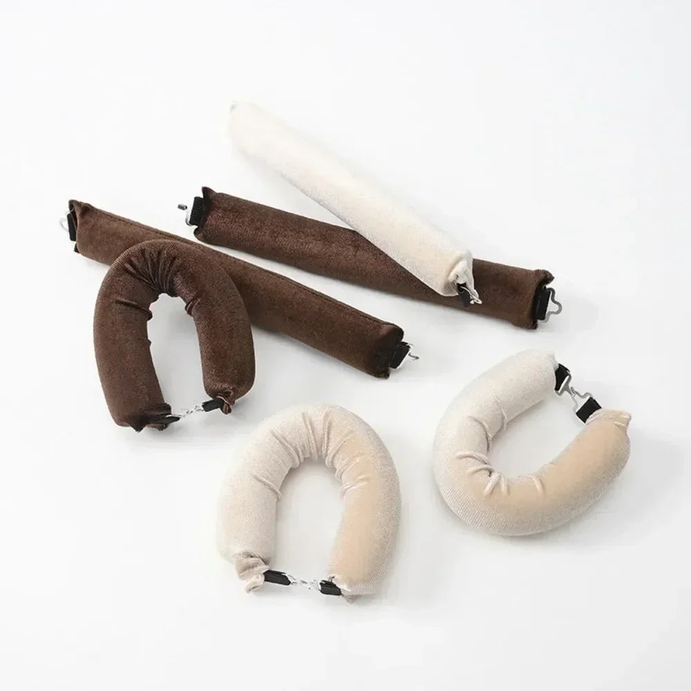 Heatless Hair Curlers for Bangs - No Heat Hair Rollers for Soft Waves & Curls - Perfect for Overnight Styling & Damage-Free Hair Care