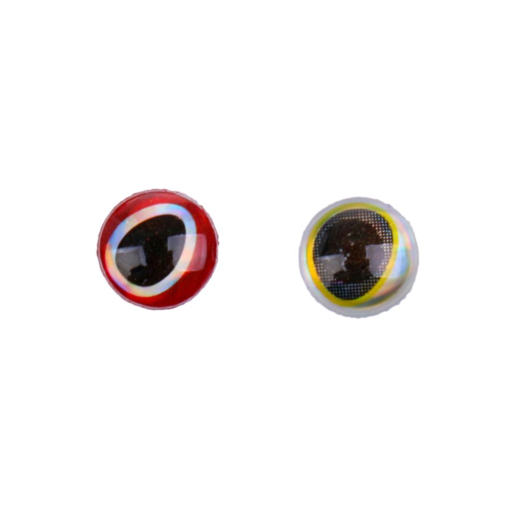 Ubersweet® 183pcs 3D Fishing Lure Eyes - Premium Accessories for DIY Fishing Baits, Lures & Craft Projects (65001827JEL) - Perfect for Bass, Trout & Saltwater Fishing