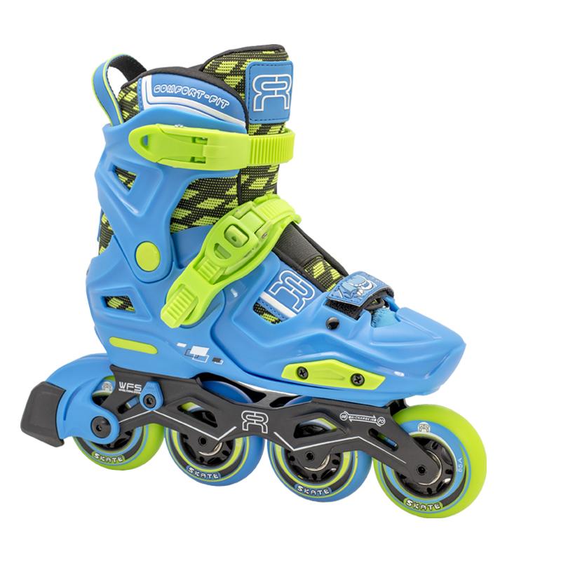 FR EZX Inline Skates for Adults - Adjustable Roller Skates for Men & Women - Comfortable Fitness & Outdoor Skating - Perfect for Beginners & Professionals