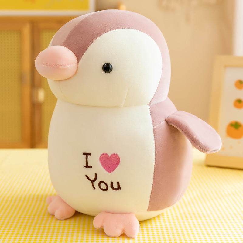 Adorable Frosty Penguin Plush Toy - Soft Winter Animal Stuffed Animal for Kids & Adults | Perfect for Christmas Gifts, Bedroom Decor & Cuddling